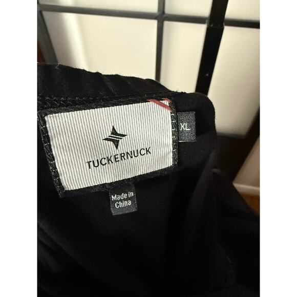 Tuckernuck Off Shoulder Black Midi Dress Size XL - Picture 3 of 5